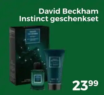 Trekpleister David Beckham Instinct geschenkset aanbieding