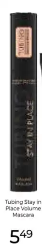 Trekpleister Tubing Stay in Place Volume Mascara aanbieding