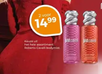 Trekpleister Keuze uit het hele assortiment Roberto Cavalli bodymist. aanbieding