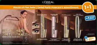 Trekpleister Keuze uit het hele L'Oréal Paris mascara's assortiment. aanbieding