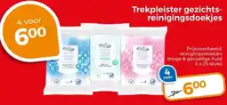 Trekpleister Trekpleister gezichtsreinigingsdoekjes aanbieding