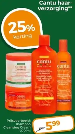 Trekpleister Cantu haarverzorging aanbieding