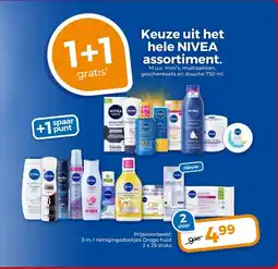 Trekpleister Keuze uit het hele NIVEA assortiment. aanbieding