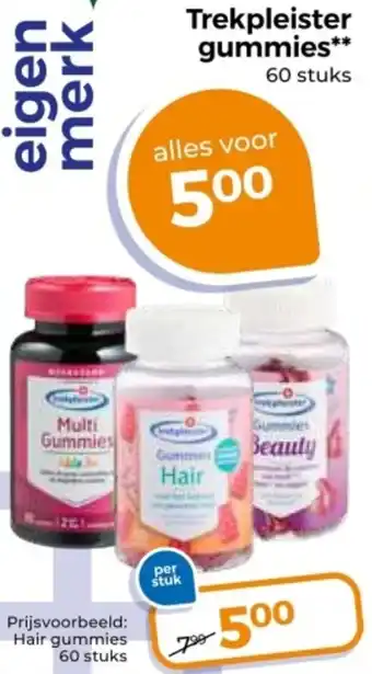 Trekpleister Trekpleister gummies aanbieding