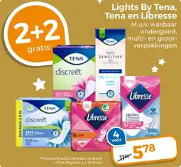 Trekpleister Lights By Tena, Tena en Libresse aanbieding
