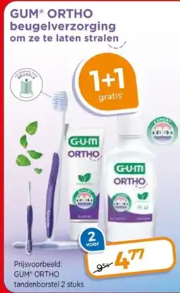 Trekpleister GUM ORTHO beugelverzorging aanbieding
