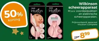 Trekpleister Wilkinson scheerapparaat aanbieding