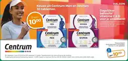 Trekpleister Keuze uit Centrum Men en Women 30 tabletten aanbieding