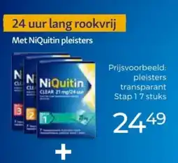 Trekpleister NiQuitin pleisters aanbieding