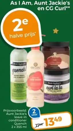 Trekpleister As I Am, Aunt Jackie's en CG Curl aanbieding