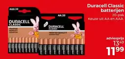 Trekpleister Duracell Classic batterijen aanbieding
