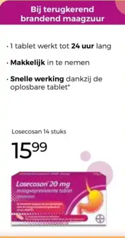 Trekpleister Bij terugkerend brandend maagzuur aanbieding