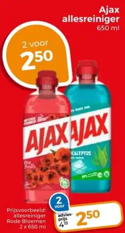 Trekpleister Ajax allesreiniger aanbieding