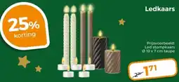 Trekpleister Ledkaars aanbieding