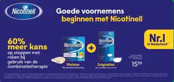 Trekpleister Nicotinell aanbieding