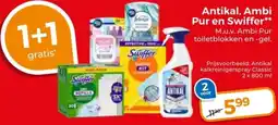 Trekpleister Antikal, Ambi Pur en Swiffer aanbieding