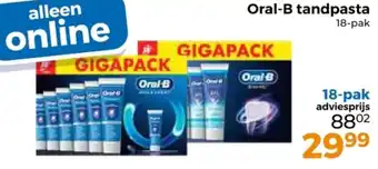 Trekpleister Oral-B tandpasta aanbieding