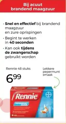 Trekpleister Bij acuut brandend maagzuur aanbieding