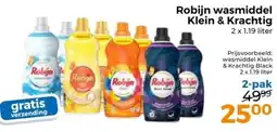 Trekpleister Robijn wasmiddel Klein & Krachtig aanbieding
