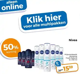 Trekpleister Nivea aanbieding