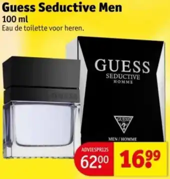 Kruidvat Guess Seductive Men aanbieding