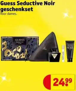 Kruidvat Guess Seductive Noir geschenkset aanbieding