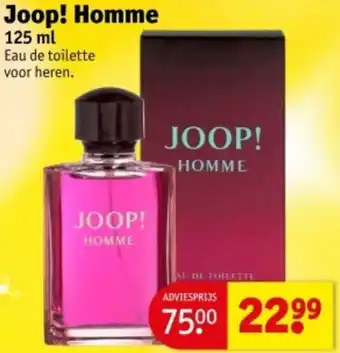 Kruidvat Joop! Homme aanbieding