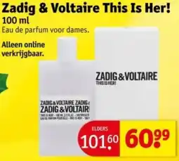 Kruidvat Zadig & Voltaire This Is Her! aanbieding