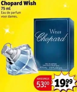 Kruidvat Chopard Wish aanbieding