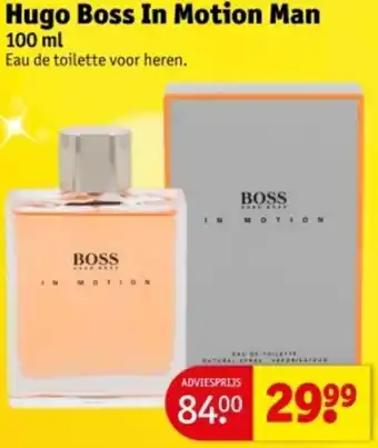 Kruidvat Hugo Boss In Motion Man aanbieding