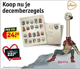 Kruidvat Decemberzegels aanbieding