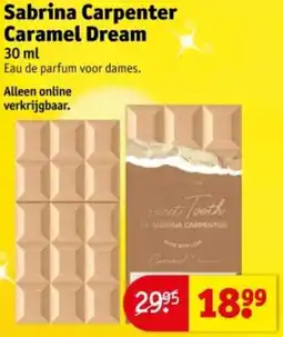 Kruidvat Sabrina Carpenter Caramel Dream aanbieding
