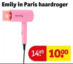 Kruidvat Emily in Paris haardroger aanbieding