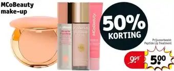 Kruidvat MCoBeauty make-up aanbieding