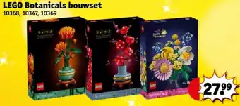 Kruidvat LEGO Botanicals bouwset aanbieding