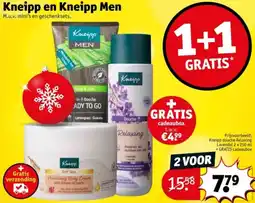 Kruidvat Kneipp en Kneipp Men aanbieding