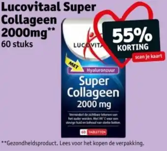 Kruidvat Lucovitaal Super Collageen 2000mg aanbieding