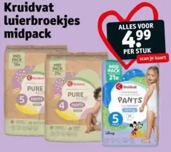 Kruidvat Kruidvat luierbroekjes midpack aanbieding