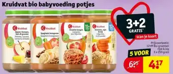 Kruidvat Kruidvat bio babyvoeding potjes aanbieding