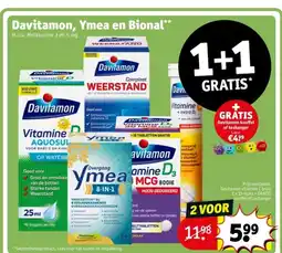 Kruidvat Davitamon, Ymea en Bional aanbieding