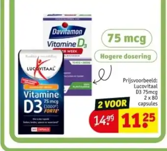 Kruidvat Lucovitaal D3 aanbieding