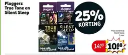 Kruidvat Pluggerz True Tone en Silent Sleep aanbieding
