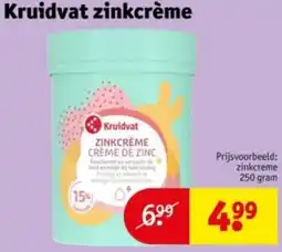 Kruidvat Kruidvat zinkcrème aanbieding