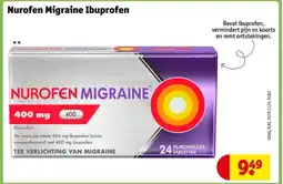 Kruidvat Nurofen Migraine Ibuprofen aanbieding