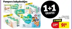 Kruidvat Pampers babydoekjes aanbieding