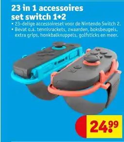 Kruidvat 23 in 1 accessoires set switch 1+2 aanbieding