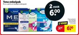 Kruidvat Tena enkelpak aanbieding