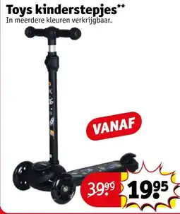 Kruidvat Toys kinderstepjes aanbieding
