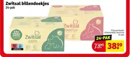 Kruidvat Zwitsal billendoekjes aanbieding
