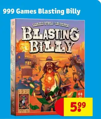 Kruidvat 999 Games Blasting Billy aanbieding